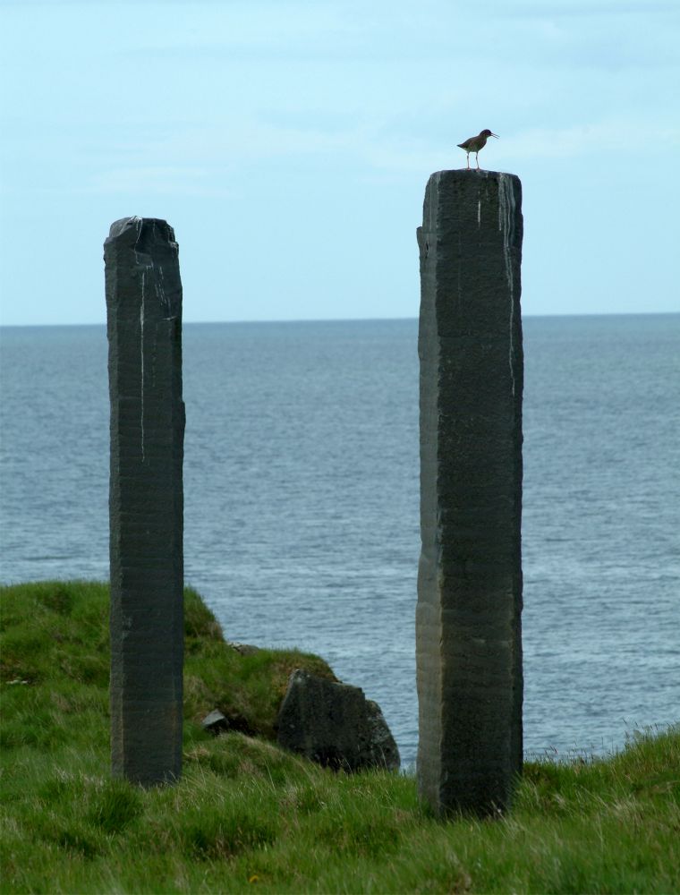 Mynd: Richard Serra, Áfangar, 1990