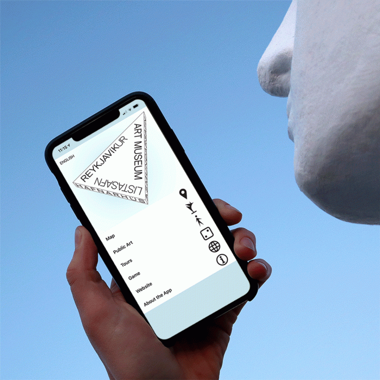 App: Útilistaverk í Reykjavík / Reykjavik Art Walk 