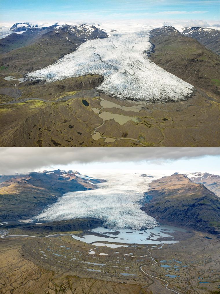 Síðasta sýningarhelgi á Bráðnun jökla 1999/2019 