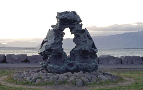 Artwork of the week: Receptual Cairn. Photo: Hildur Inga Björnsdóttir.