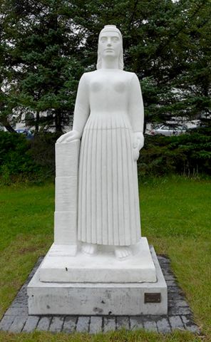 The Settler Woman by Gunnfríður Jónsdóttir from 1955.