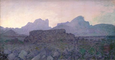 Jóhannes S. Kjarval, Dyrfjöll, 1927.