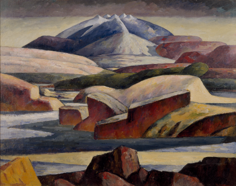 Jón Stefánsson, Hraunteigar við Heklu, 1930