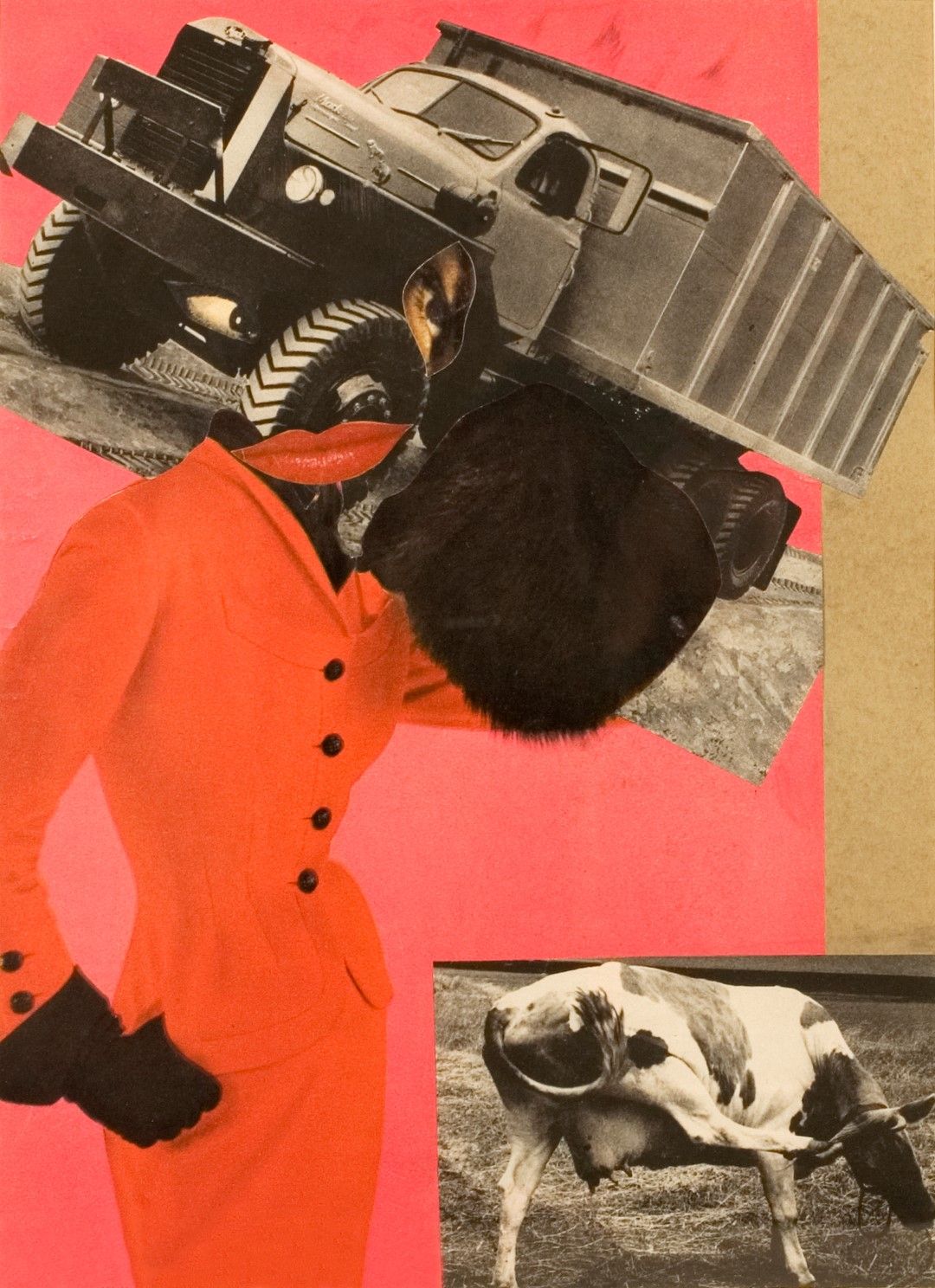 Erró, Untitled, circa 1959, collage.