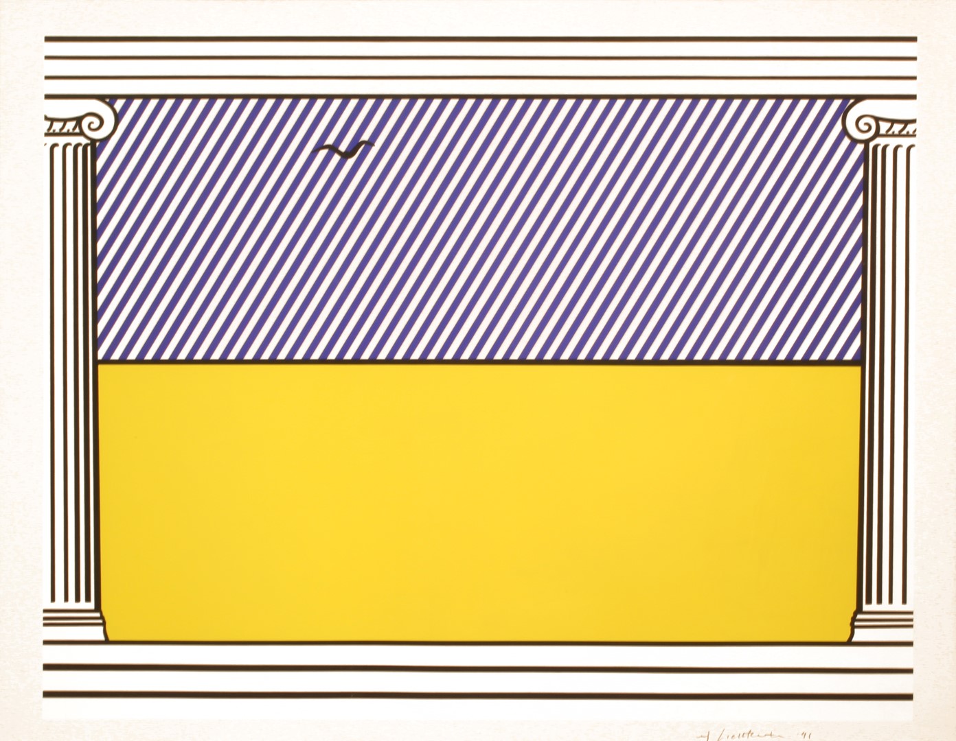 Roy Lichtenstein, Liberté, 1991