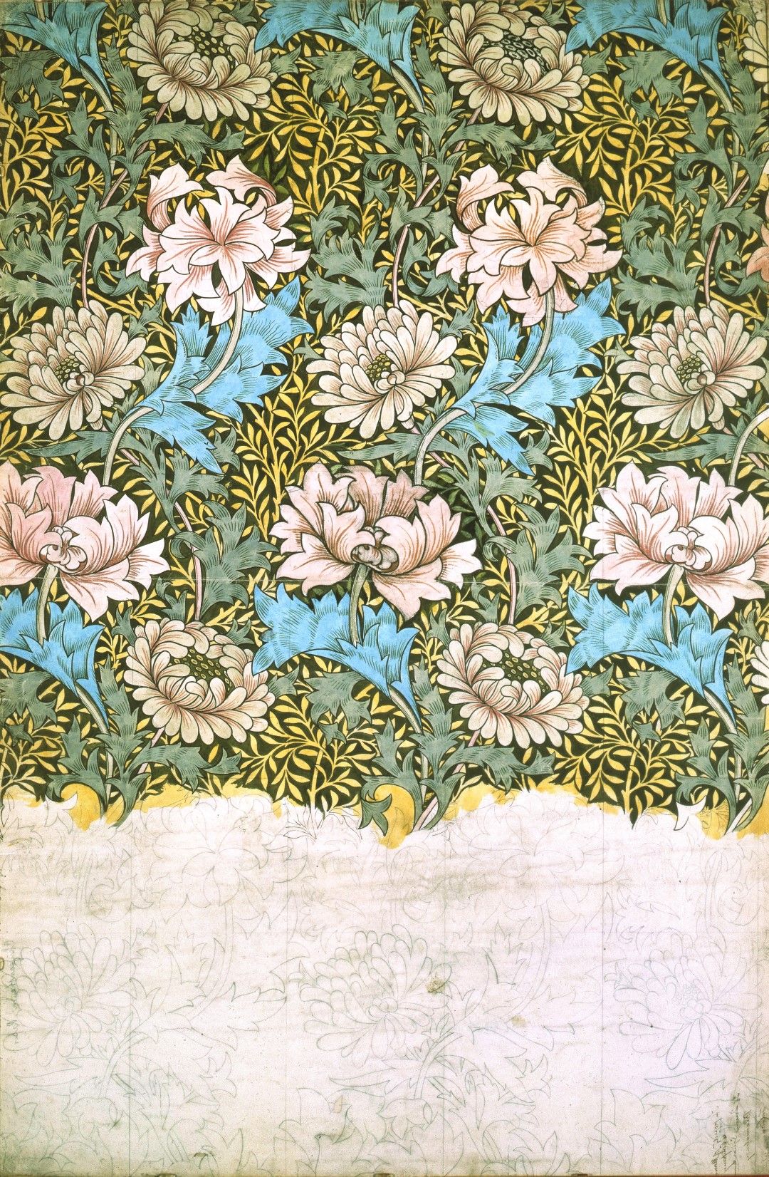 William Morris - Chrisanthemum